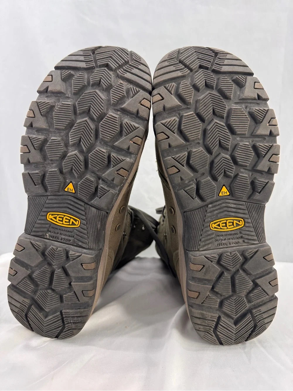 KEEN Utility Roswell Work Boots Military Olive Men’s Size 11EE Composite Toe